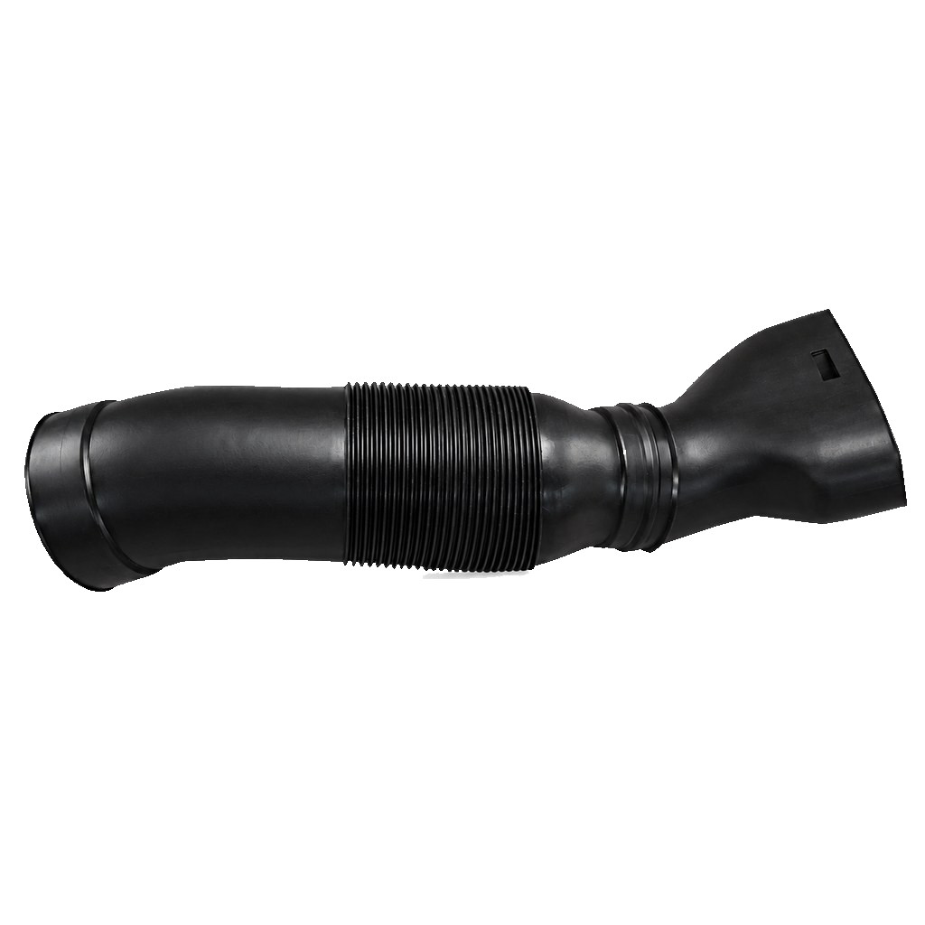 Material close-up: hose wall, reinforcement and moulded connector