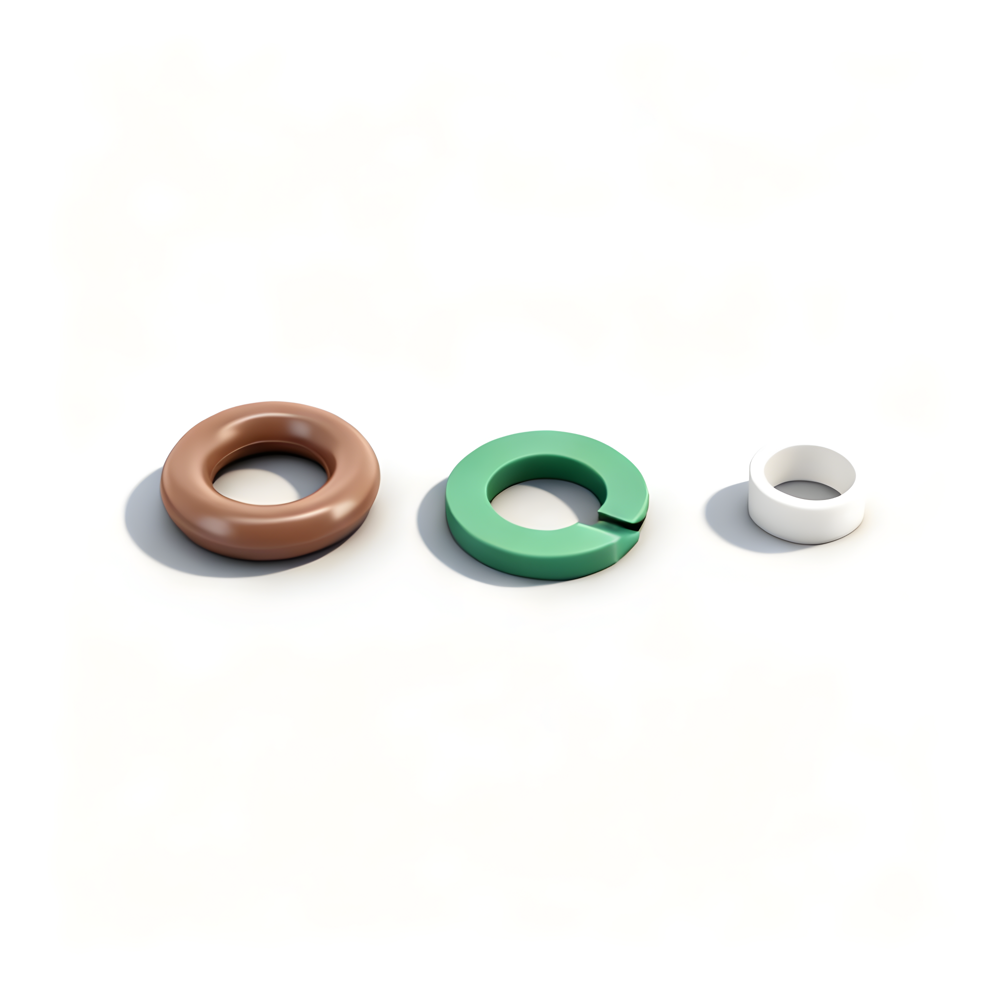 Fuel Injector Seal Kit Fit for Audi A5 A6 A7 A8 Q5 VW Touareg 2009-2018 Replace 06E998907E 06E998907B, 6 Sets Fuel... - image 2