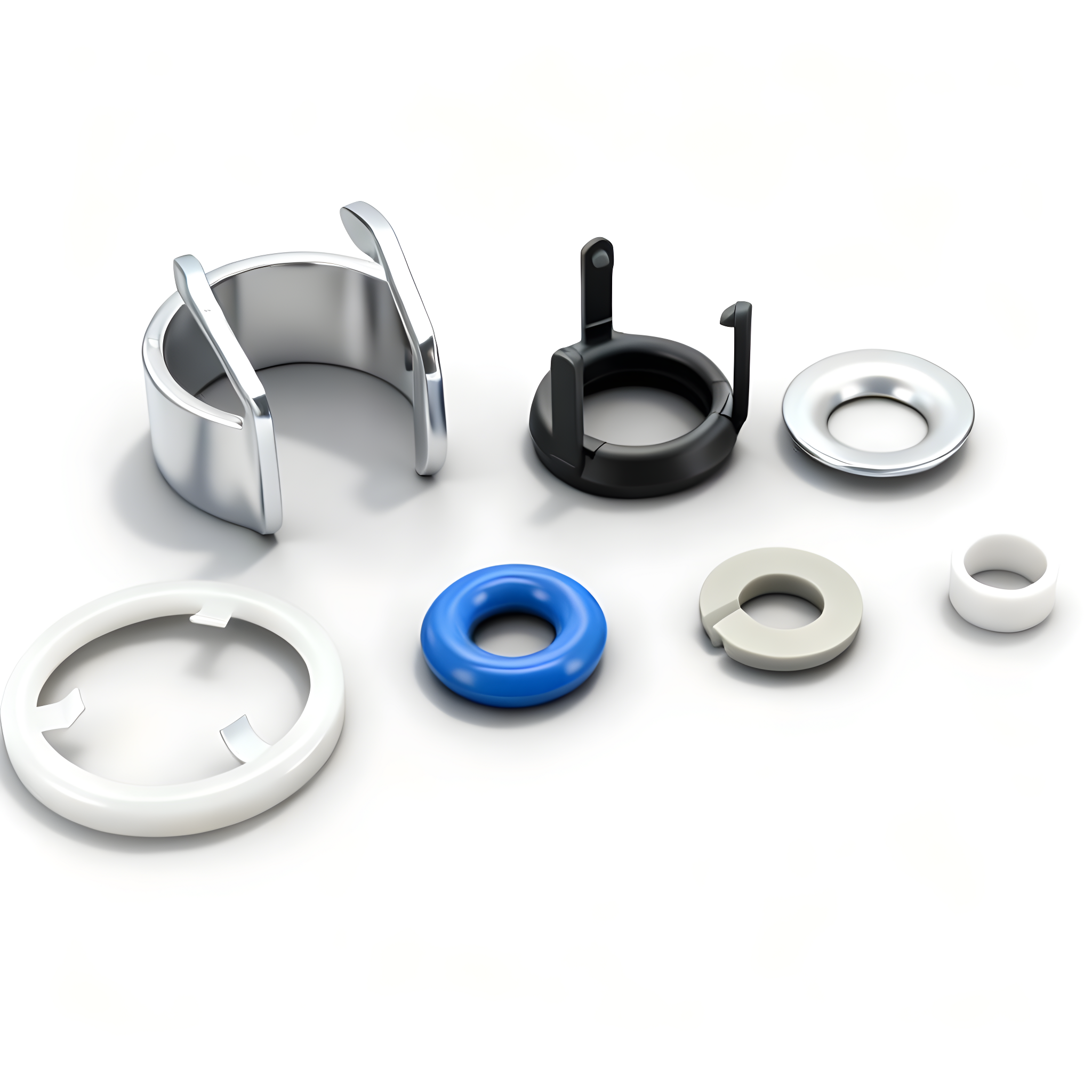 Set of 4 Bosch Fuel Injector Seal Repair Kit 06h998907b For VW AUDI Ea888
