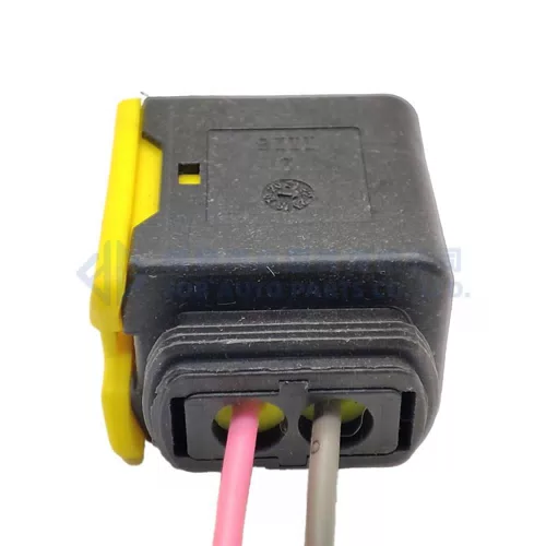 0090-051 1-1418483-1 3.5mm female Automotive Connector TE Tyco AMP Waterproof Socket Plug With Rubber Seals Terminals - image 2