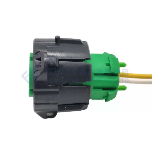 0090-082 ITT Type Automobile Female Connector DIN Wiring Plug Grey Green APD Cable Installation Socket 121583-0002 - image 6