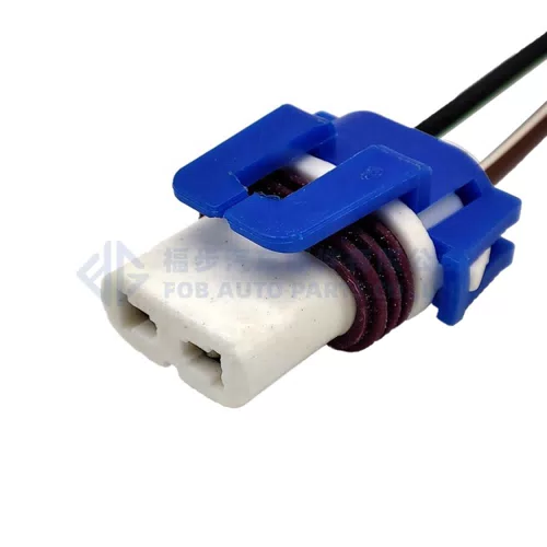 0090-091 9006 HB4 Ceramic Female Socket Adapters Wiring Harness For Headlights Fog Lamps - image 2