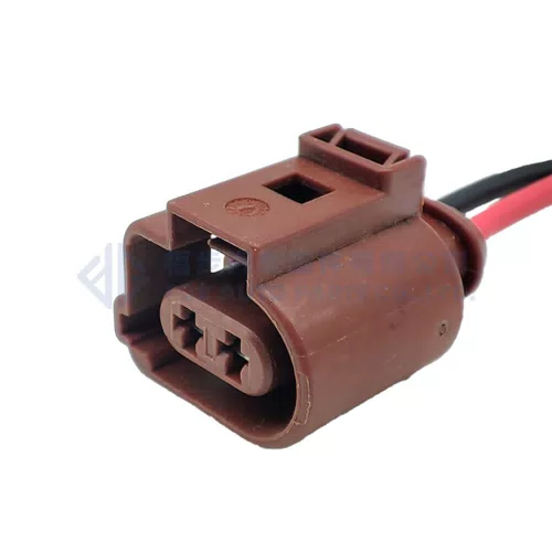 0090-104 Connector Electric hand brake rear brake wheel cylinder motor plug 1J0973802 1J0973702A 1J0 973 702A for... - image 2