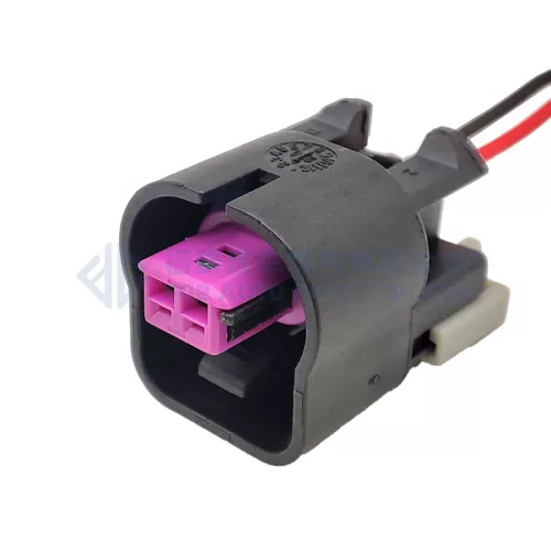0090-106 15355317 -2 Way Black GT 150 Sealed Female Connector Assembly - image 2