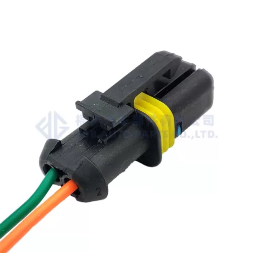 0090-113 1 Set 2 Pin Motor start relay plug automobile waterproof Lear female connector for B-osch 182860000 - image 4