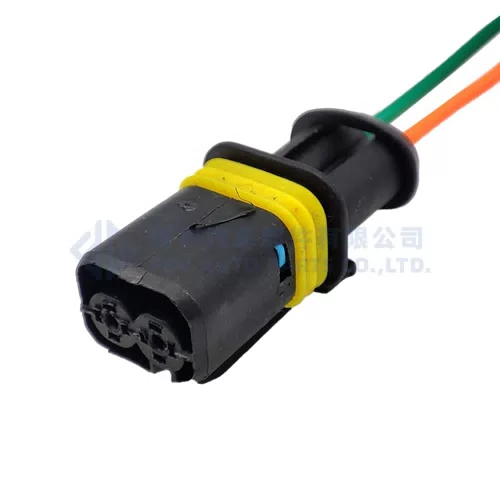 0090-113 1 Set 2 Pin Motor start relay plug automobile waterproof Lear female connector for B-osch 182860000 - image 6