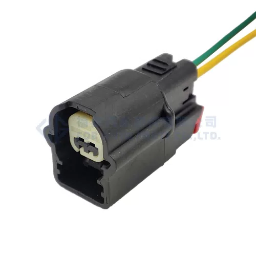 0090-124 Front Bumper Radar Probe collision knock sensor outdoor temperature sensor Plug 31402-2110 31403-2110 For car - image 2