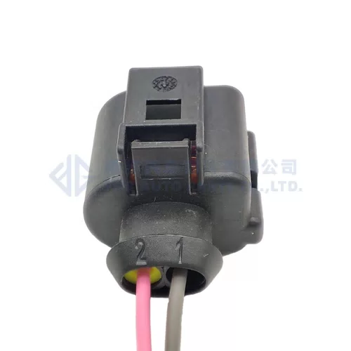 0090-128 auto waterproof sensor Rear Brake Caliper Motor Harness Connector plug 1J0973722A For Passat B6 B7 CC... - image 3