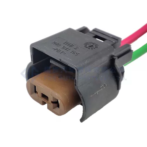 0090-136 Auto Fog Light Connector Plug Socket Auto waterproof connector 7H0941165 For Jetta Golf MK6 Passat Tiguan... - image 2
