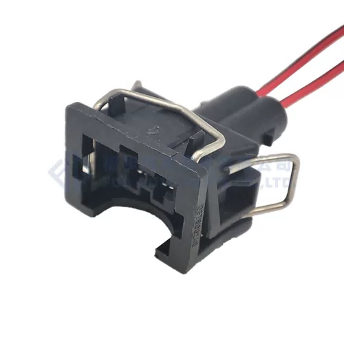 0090-152 Female EV1 Fuel Injector Nozzle Waterproof Connector Plug Socket Housing For VAG 829441-1 037906240... - image 2