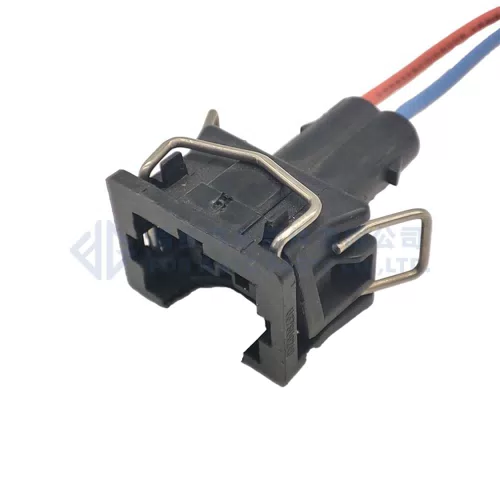 0090-153 Female EV1 Fuel Injector Nozzle Waterproof Connector Plug Socket Housing For VAG 829441-1 037906240... - image 2