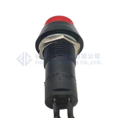 0090-169 DC 12V 2 Wires Momentary Action Press Push Button Switch for Car Vehicle - image 3