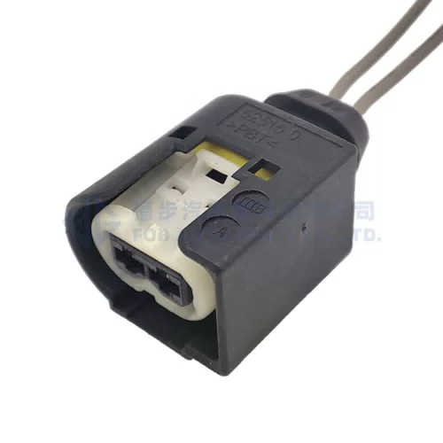 0090-187 1x Connector 2 pin 2-way CPS A 168 545 30 28 w out wire - image 6