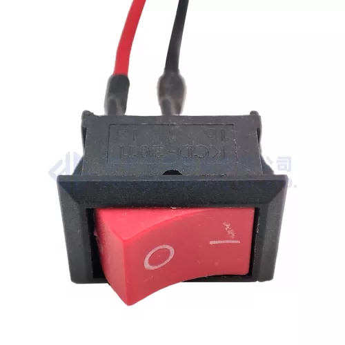 0090-203 1pcs Push button switch waterproof small car circuit wire speaker electrical mini boat shape round line