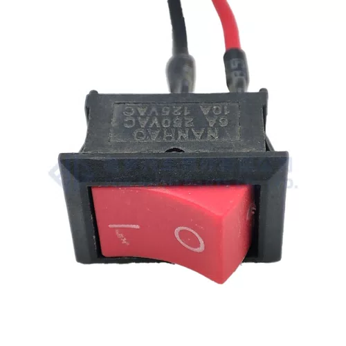 0090-203 1pcs Push button switch waterproof small car circuit wire speaker electrical mini boat shape round line - image 5