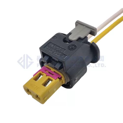 0090-207 Male Female Side Impact Sensor Plug Injector Auto Waterproof Connector For VW Audi 4F0973702A 4F0 973 702 A... - image 2