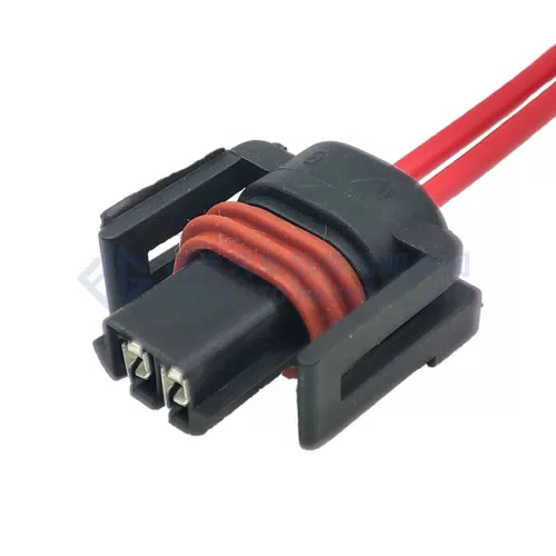 0090-216 2-WIRE GM DIRECT IGNITION & THROTTLE BODY INJECTION CONNECTOR PIGTAIL 1987 NEWER - image 2
