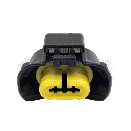 0090-222 2 pin car waterproof connector headlight fog light harness plug for N-issan Teana Qashqai Tiida H7 H8 H9 240PC023S4019