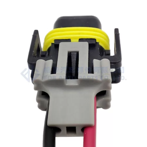 0090-236 2 Pins Automotive Female Male Sealed Connector Fog Lamp Light Socket H11 H8 H9 Xenon Plug 12124819... - image 4