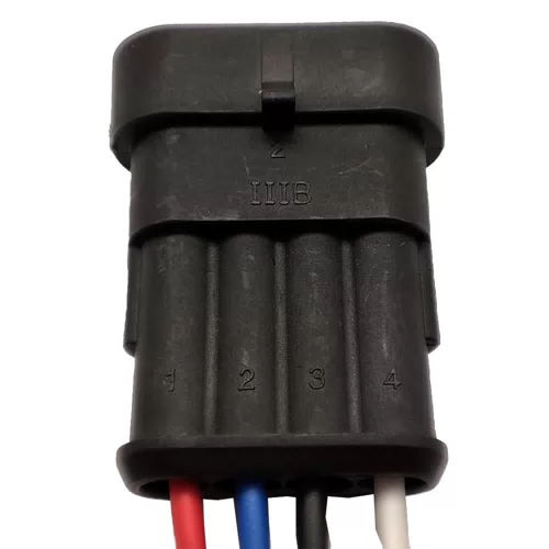 Tc 204.2458 4 Way Female Connector Plug Harness Wiring For Gm Lambda - image 6