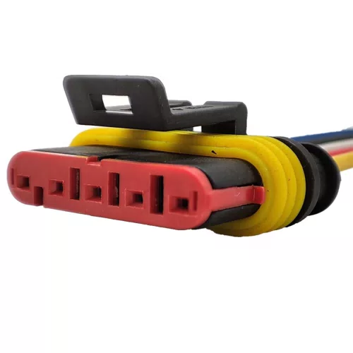 Tc 105.1088 282089-1 5Way Flashlight Rear Lantern Connector Plug Harness For Randon War - image 3