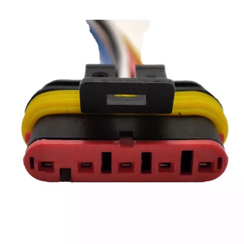 Tc 105.1088 282089-1 5Way Flashlight Rear Lantern Connector Plug Harness For Randon War - image 4