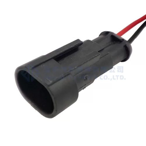 0090-278 2 Pin way Female Male 282104-1 282080-1 Waterproof Electrical Automotive Connector Plug For car - image 2