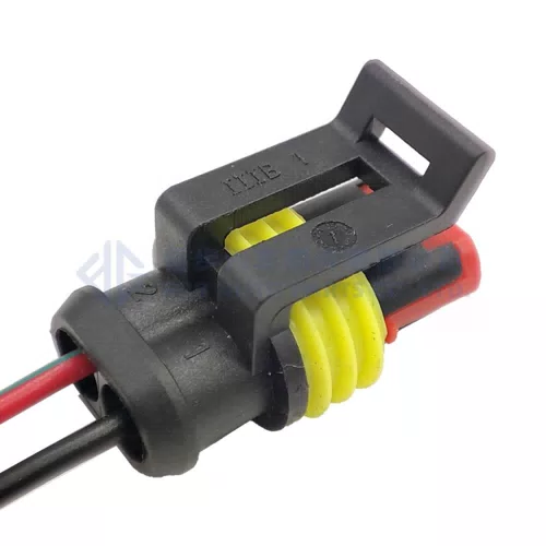 0090-290 Male Female Super Seal Waterproof Electrical Automotive Connector Plug For car 282104-1 282080-1 with 15cm... - image 2