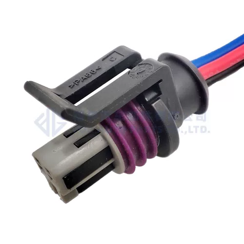 0090-324 3 Pin Female Auto Connector 15397149 sensor throttle plug For Engine Oil Temp Gauge 15397275 - image 2
