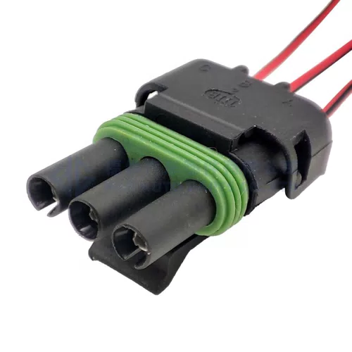 0090-325 3 pin Female and Male Plug Haltech MAP TPS Waterproof Automotive wire Connector For GM 12015793 12010717 - image 2