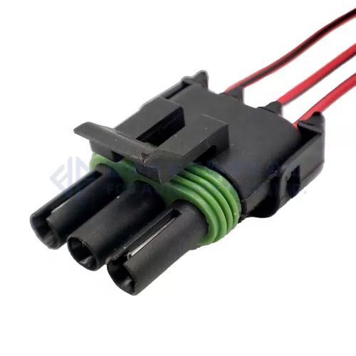 0090-325 3 pin Female and Male Plug Haltech MAP TPS Waterproof Automotive wire Connector For GM 12015793 12010717 - image 5