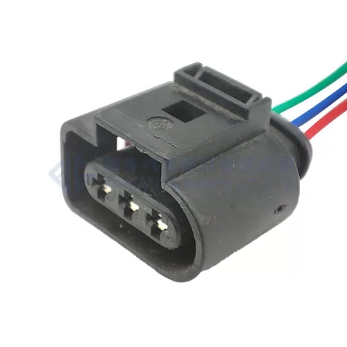 0090-342 Automotive Sensor Pigtail Plug 1J0973723 1J0 973 723 Connector case for Jetta Golf A3 A4 Q5 Q3 with wire - image 2