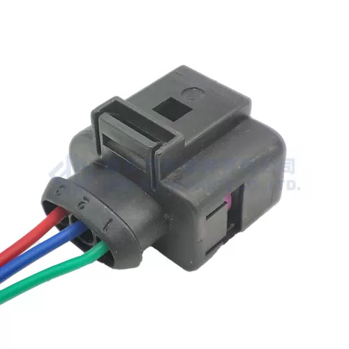 0090-342 Automotive Sensor Pigtail Plug 1J0973723 1J0 973 723 Connector case for Jetta Golf A3 A4 Q5 Q3 with wire - image 4