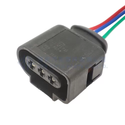 0090-342 Automotive Sensor Pigtail Plug 1J0973723 1J0 973 723 Connector case for Jetta Golf A3 A4 Q5 Q3 with wire - image 6