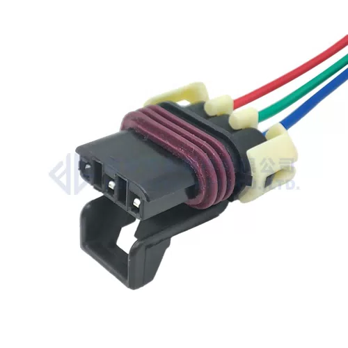 0090-343 black Metri-Pack 150 female temperature Sensor Plug auto waterproof connector 12129615 12110293 with 15cm wires - image 6