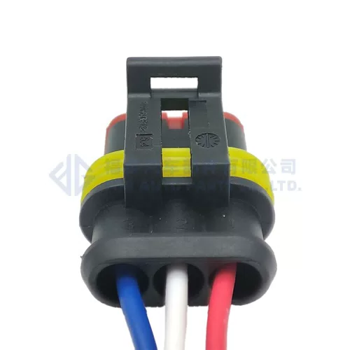 0090-345 Electric Automotive Connector sealed Waterproof Auto Plug With Terminals And Seals 282087-1 282105-1 - image 3