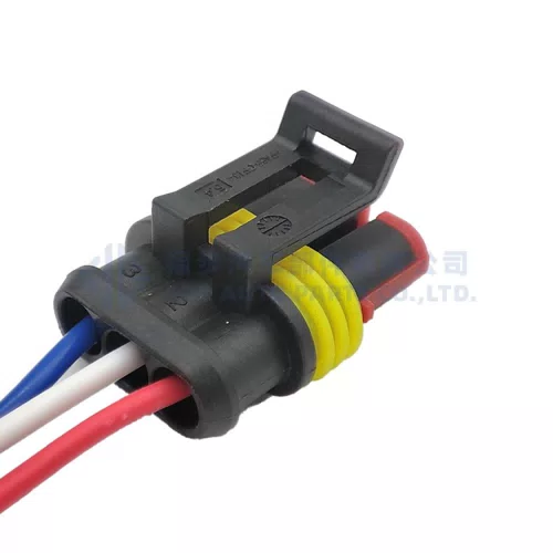 0090-345 Electric Automotive Connector sealed Waterproof Auto Plug With Terminals And Seals 282087-1 282105-1 - image 4