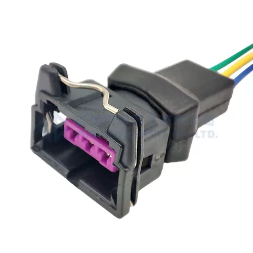 0090-364 waterproof wire harness cable sealed connector EFI(3.5) male female of EV1 fuel Injector Connector 443906233 - image 2