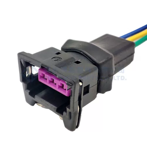 0090-364 waterproof wire harness cable sealed connector EFI(3.5) male female of EV1 fuel Injector Connector 443906233 - image 6