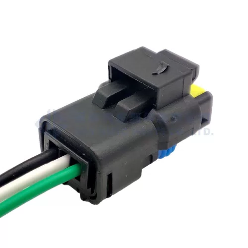 0090-366 waterproof automotive connector harness 211PL032S0049 211PC032S0049 For PSA Peugeot Citroen Headlight - image 4