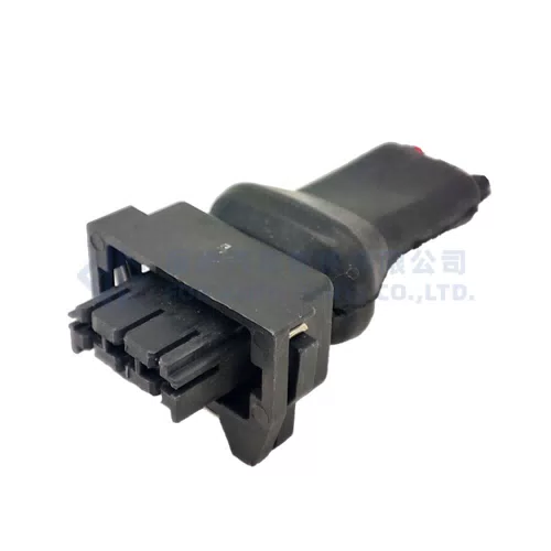 0090-376 OEM 3 Position Black Female ASS'Y 3 POS JPT Timer Connector 880666-1 - image 6