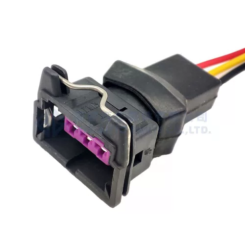 0090-378 waterproof wire harness plug Crankshaft camshaft position sensor plug EV1 fuel Injector Connector 443906233... - image 2