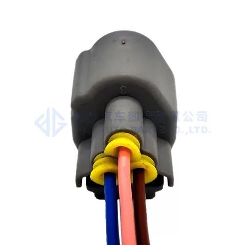 0090-384 Waterproof connector plug 6189-0486 90980-11451 ECT CLT Water Temperature Sensor Harness plug For Toyota - image 2
