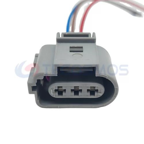 Auto Parts 3.5mm Car Fog Lamp Holder Crankshaft Sensor Connector 3-pin Female 0090-391 1J09737236 1J0973723G CT3-0008M