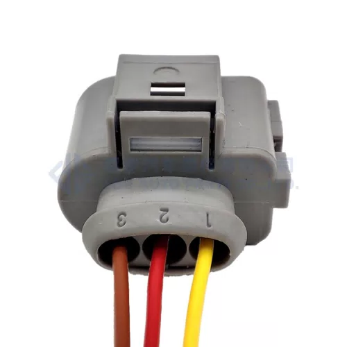 0090-391 1J09737236 1J0973723G 3.5mm Auto Fog Lamp Light Socket Crankshaft Sensor Connector 1J0 973 723G - image 3