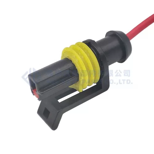 0090-424 1 Pin female or male Automotive waterproof Wire Harness Sealed Connector Oil induction plug for Buick Chevrolet - image 2