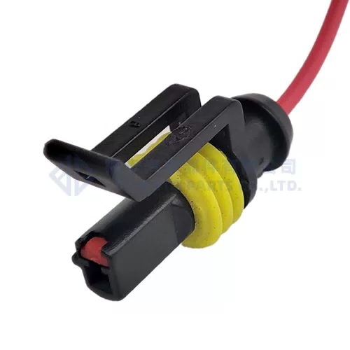 0090-424 1 Pin female or male Automotive waterproof Wire Harness Sealed Connector Oil induction plug for Buick Chevrolet - image 3