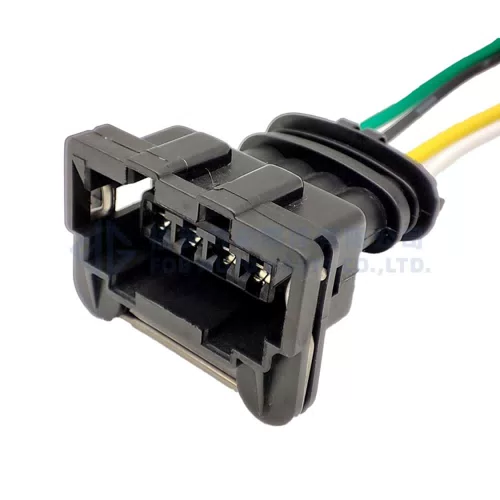 0090-443 4 pin waterproof auto connector 3.5female 282192-1 efi series Junior Power Timer JPT Firewire Oxygen Sensor... - image 2
