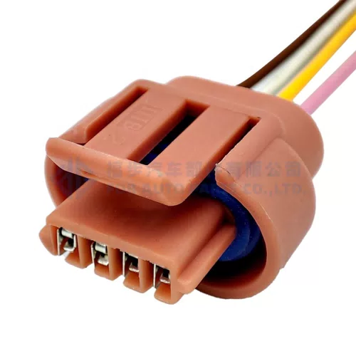 0090-446 1 set 4 Pin female top grade housing plug waterproof auto electrical connector 12162859 - image 3
