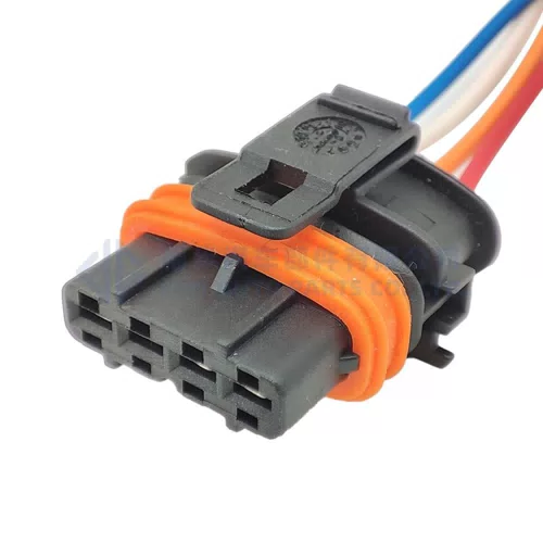 0090-451 1 set 4 Pin female Auto Sealed Automotive Connector For MAP Sensor Ora 368162-1 With 15cm 18AWG wire Protective - image 2